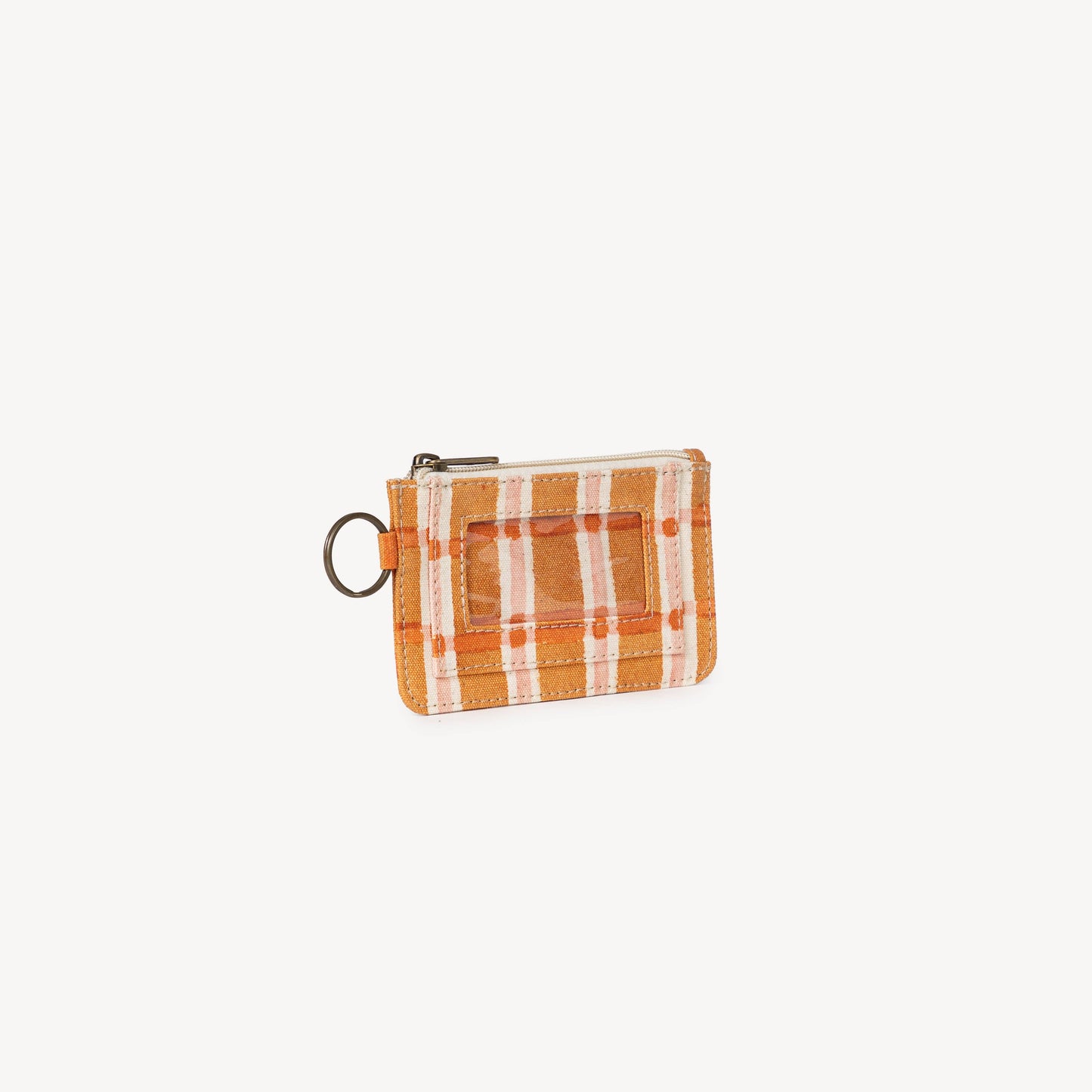ID Pouch ~  Ember Plaid