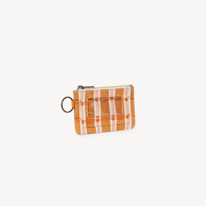 ID Pouch ~  Ember Plaid