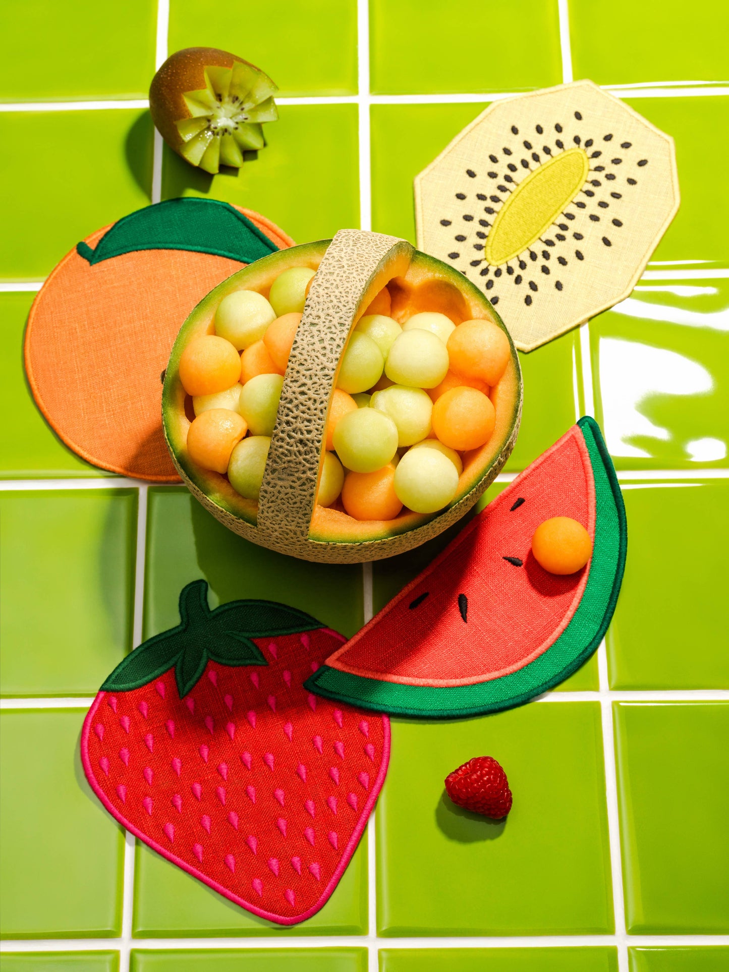 Cocktail Napkins ~ Fruit Salad