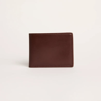 Pineapple Leather Bifold Wallet ~ Brown