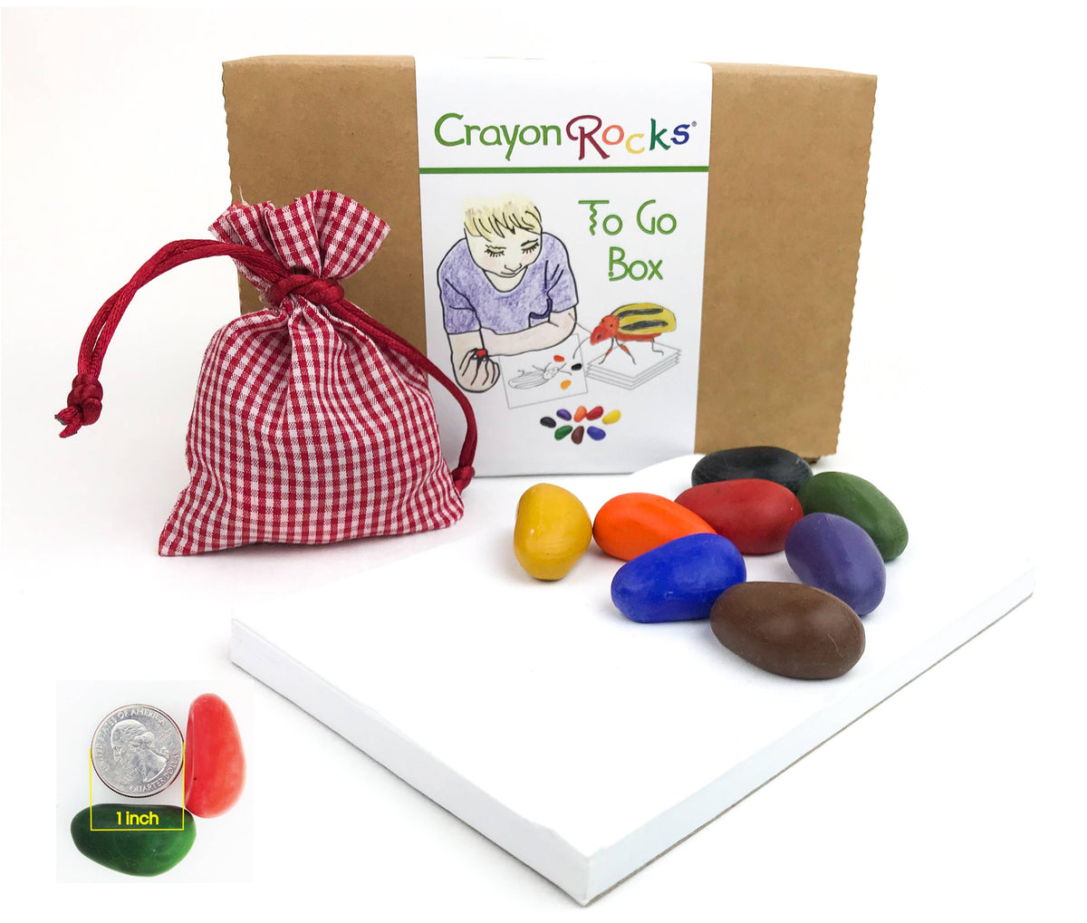 To-Go Box ~ Crayons & Paper Set