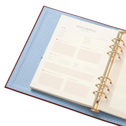 Wine Binder-Folio ~ Vino