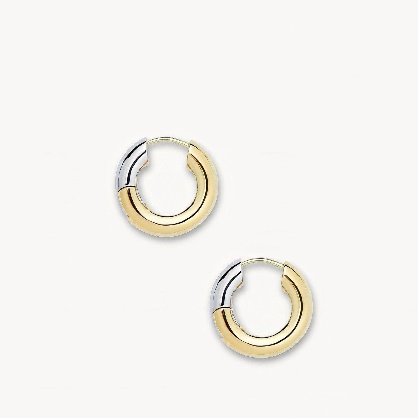 Baby Chunky Hoops ~ 3/4 Gold