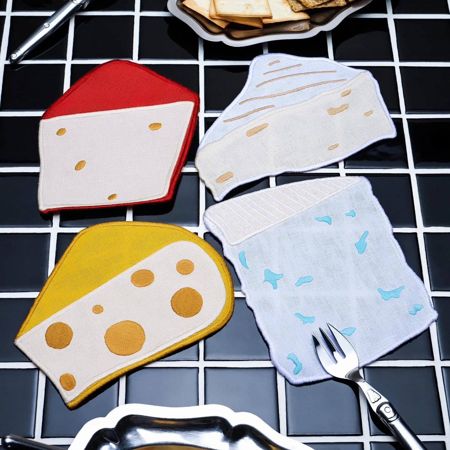 Cocktail Napkins ~ Cheese