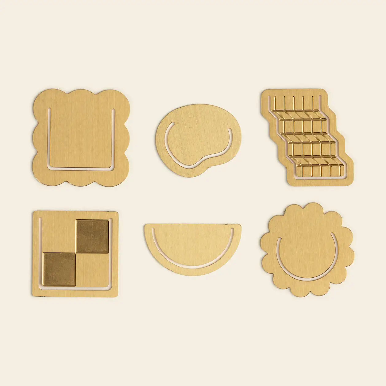 Metal Index Tabs ~ Curious Shapes