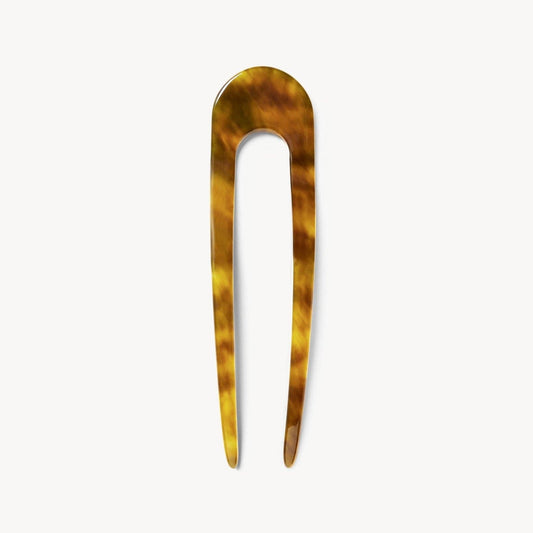 French Hair Pin ~ Modern Walnut