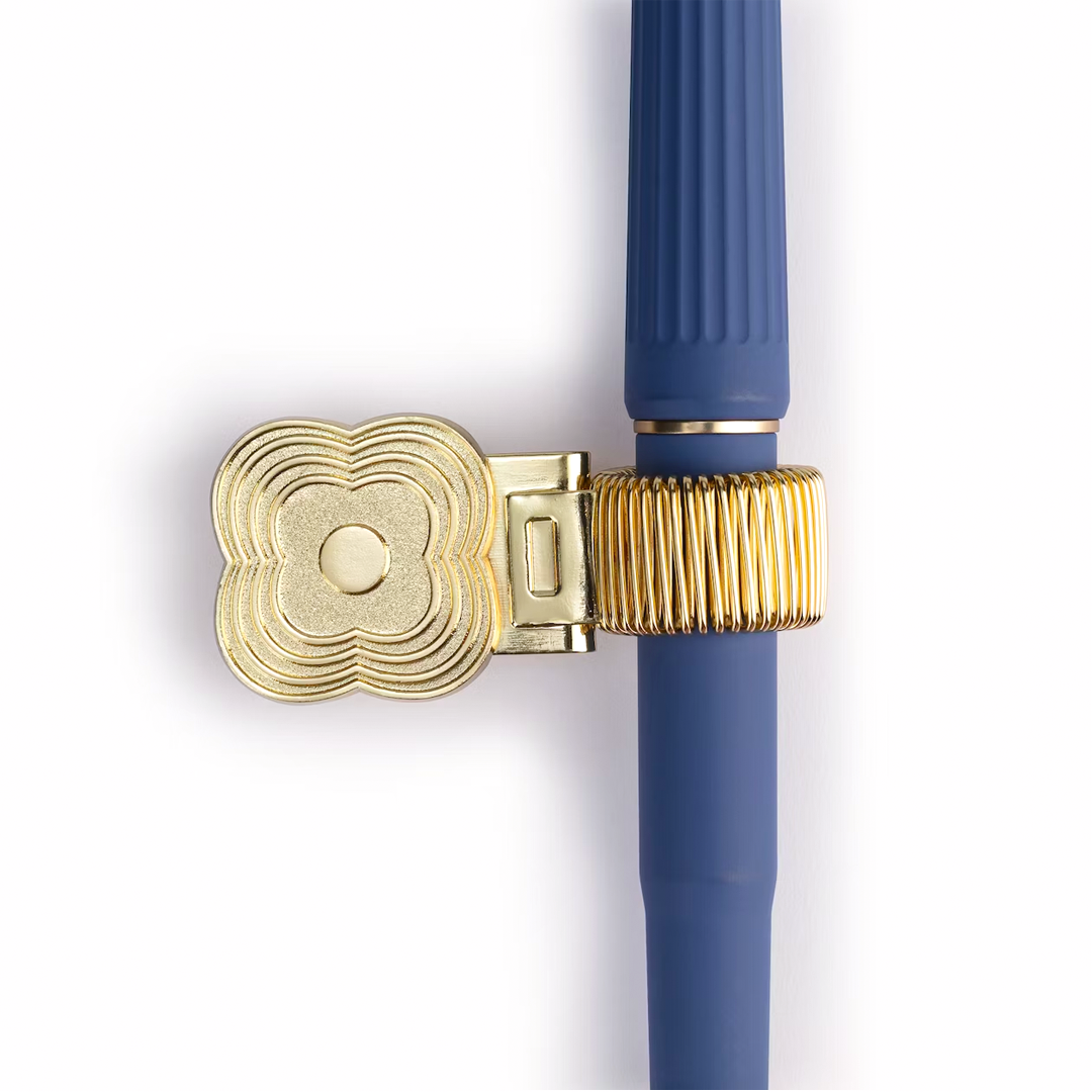 Brass Pen Clip ~ Flower