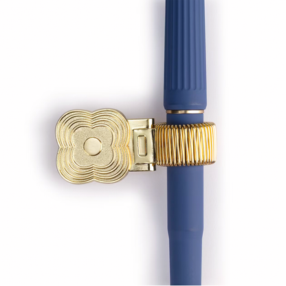 Brass Pen Clip ~ Flower