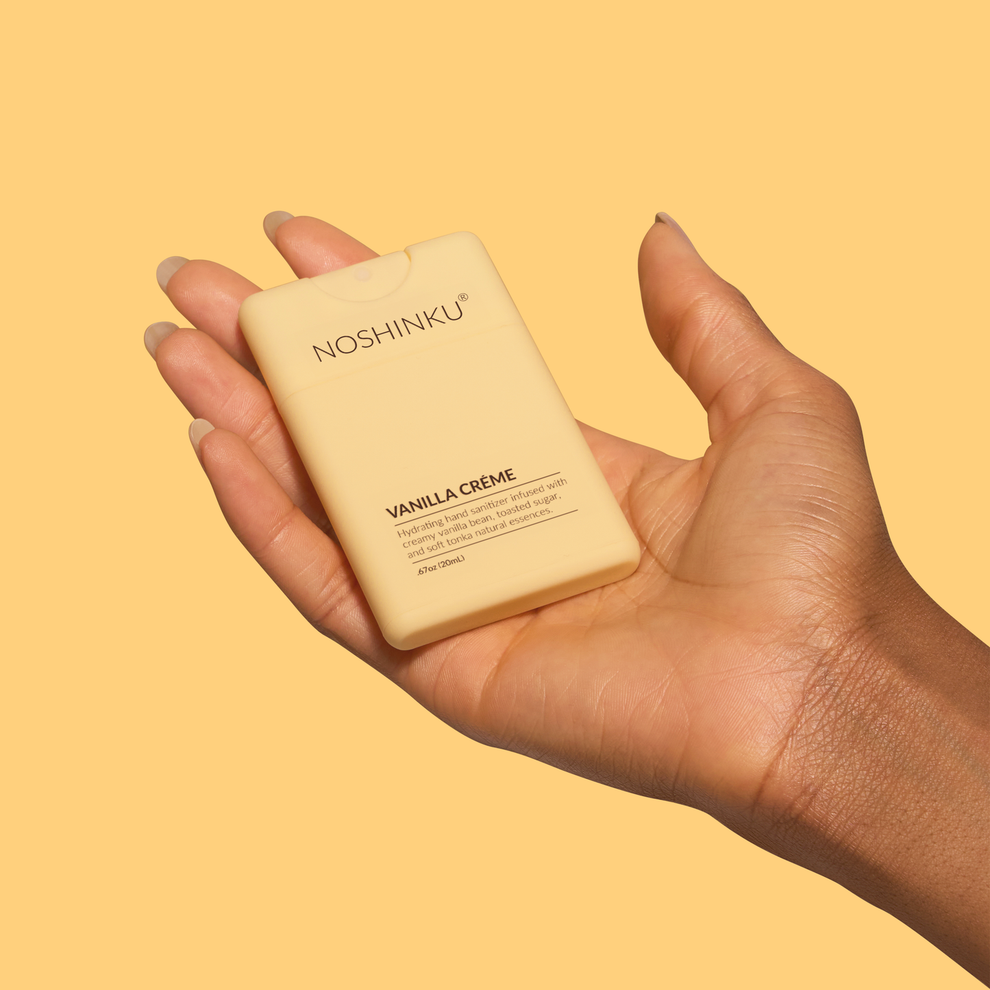 Refillable Pocket Sanitizer ~ Vanilla Créme
