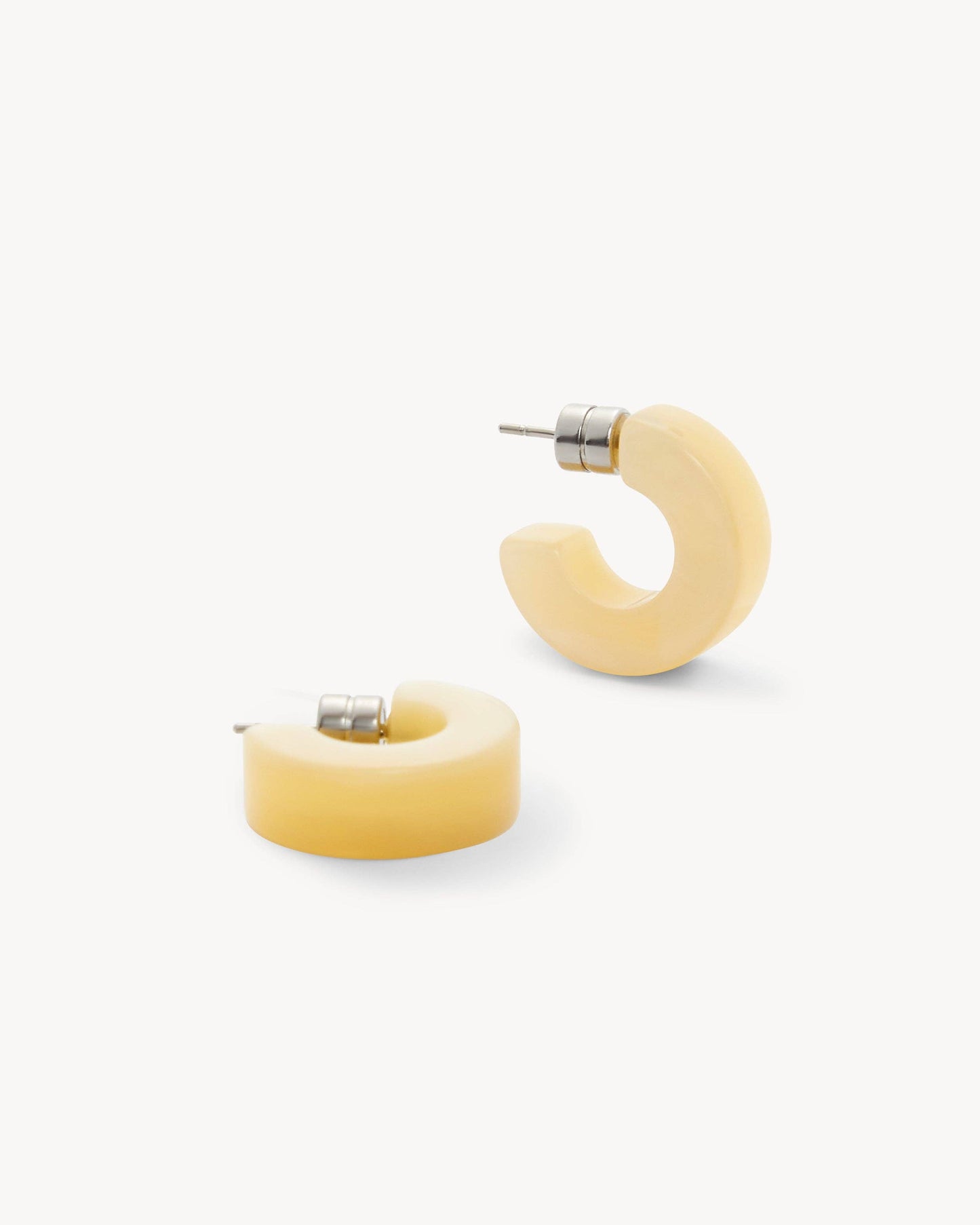 Muse Hoops ~ Citrine