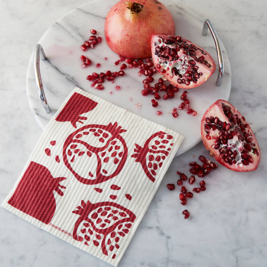 Swedish Dishcloth ~ Pomegranate