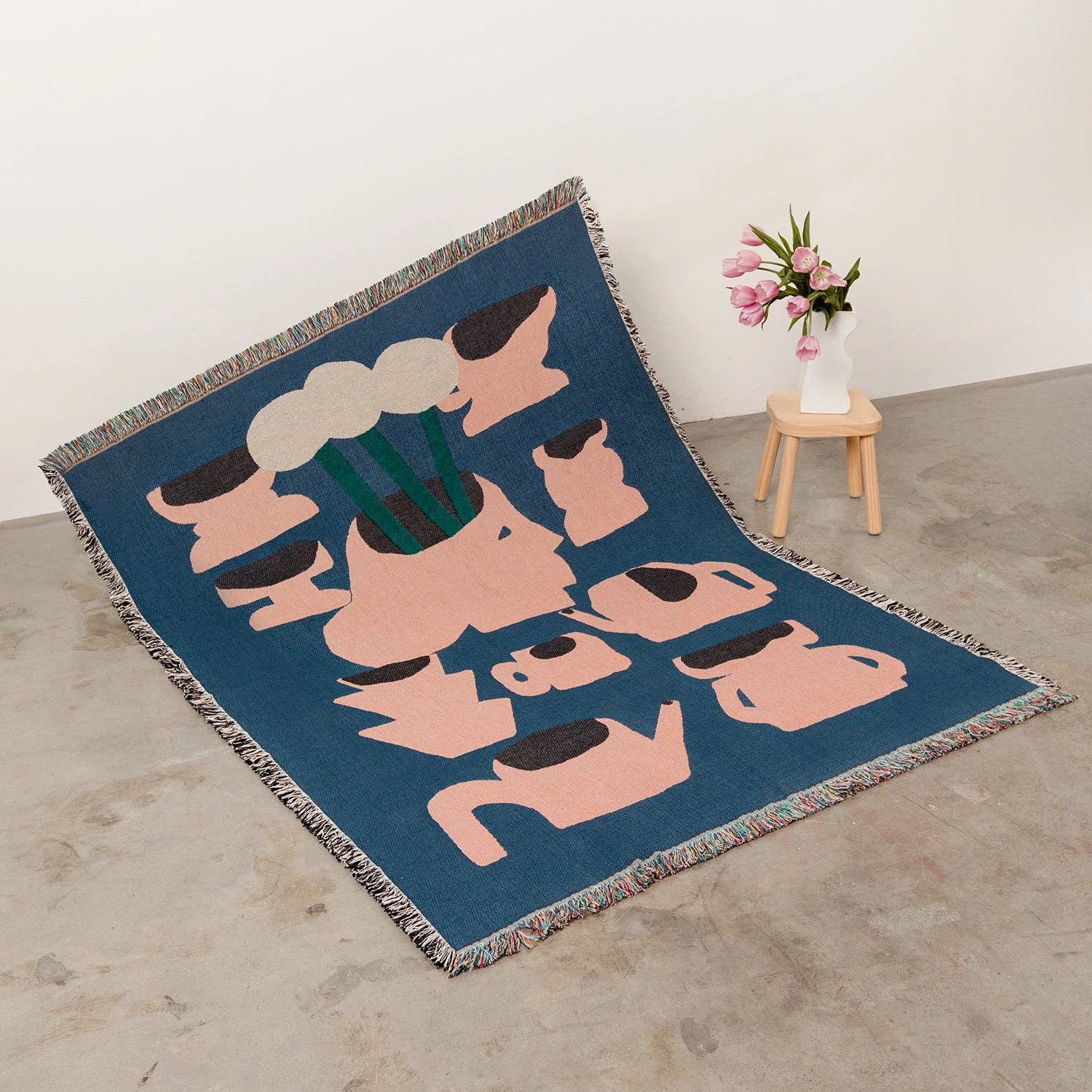Slowdown Studio Weeds throw ブランケット Slowdown Studio Weeds