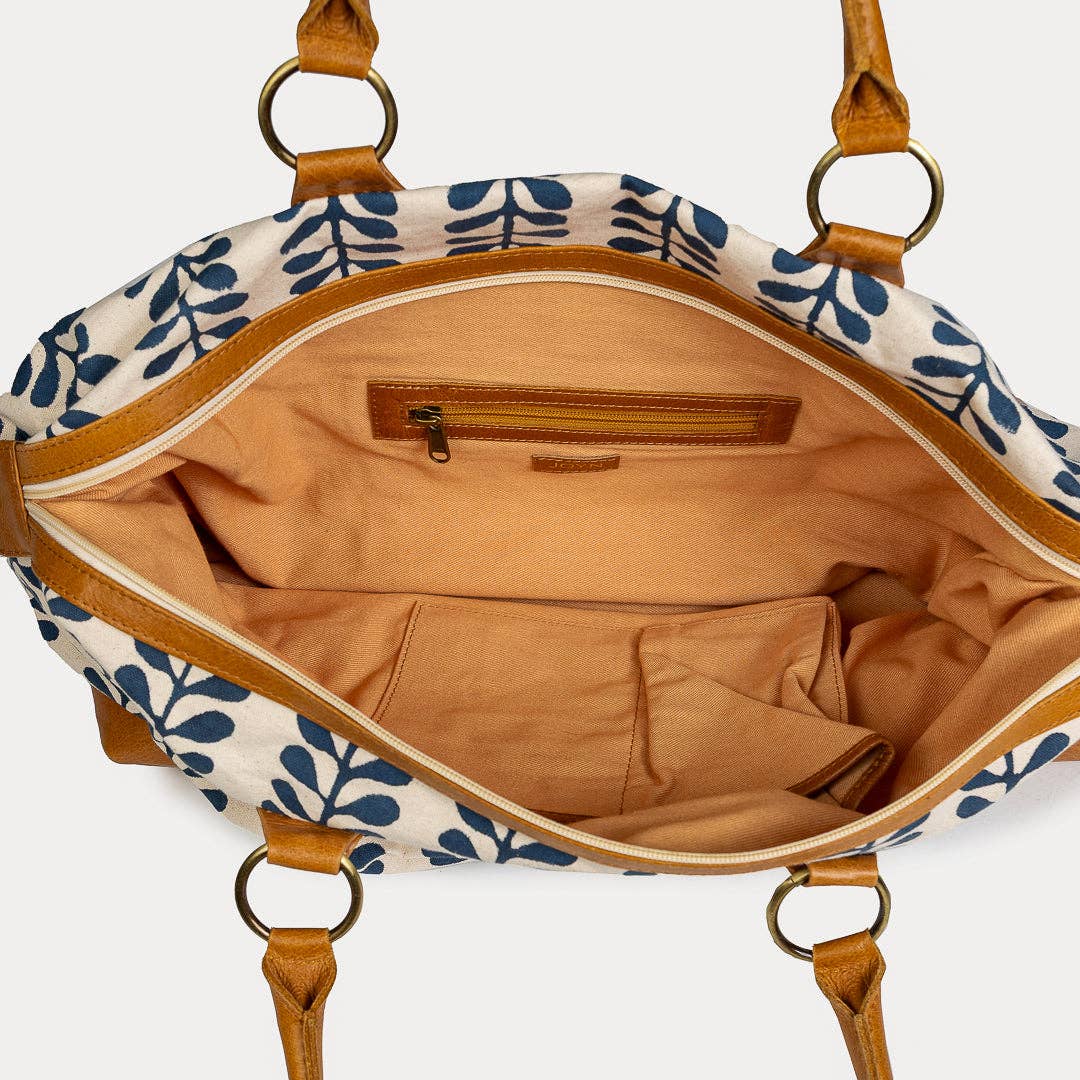 Malti Weekender ~ Indigo Fern