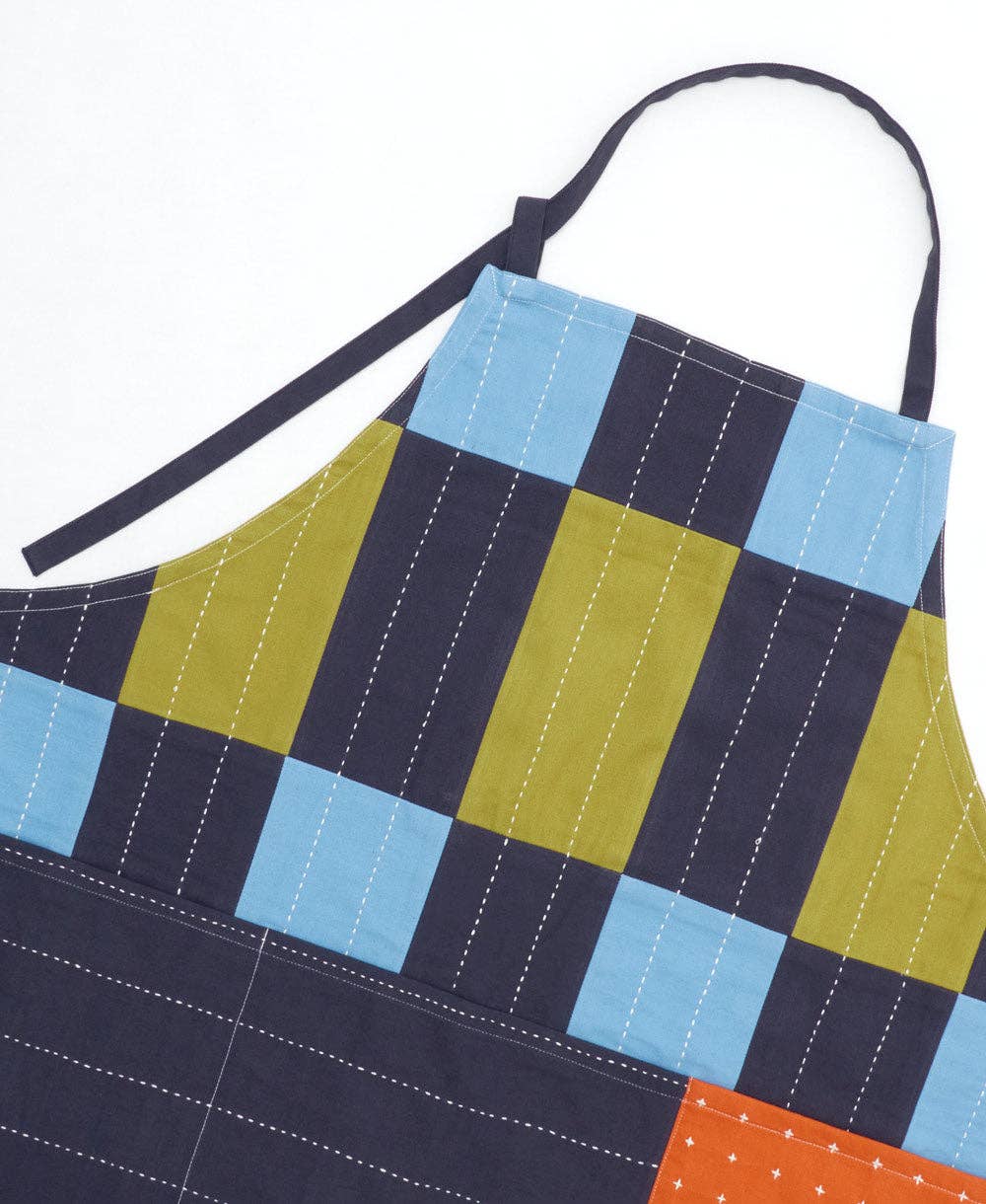 Bib Apron - Dusk Blue