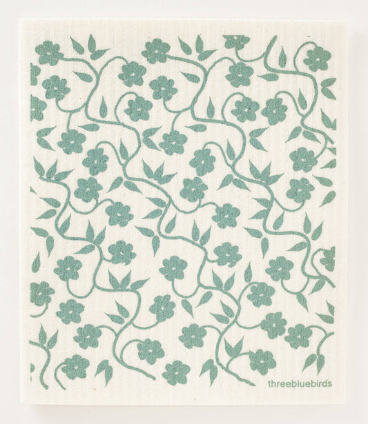 Swedish Dishcloth ~ Moss Vines