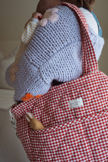 Diaper Bag ~ Red Gingham