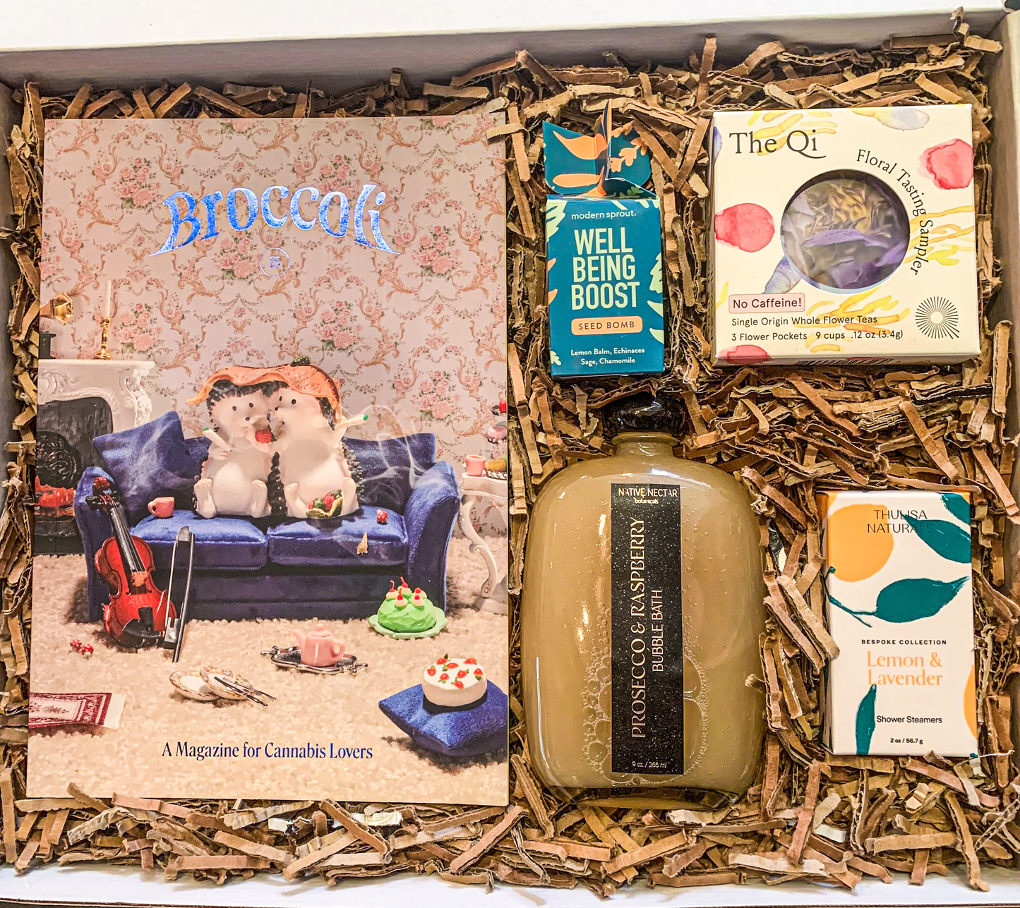 Gift Box ~ Blooms, Buds & Bubbles