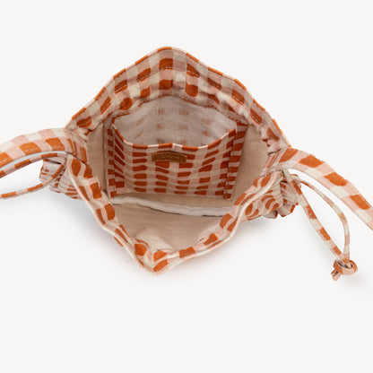Momo Crossbody Bag ~ Harvest Gold Gingham