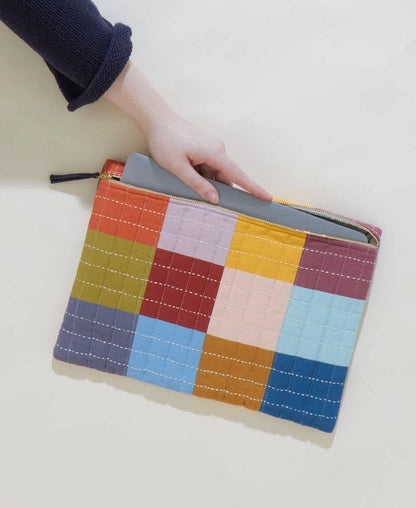 Checkered Laptop Sleeve ~ Mosaic