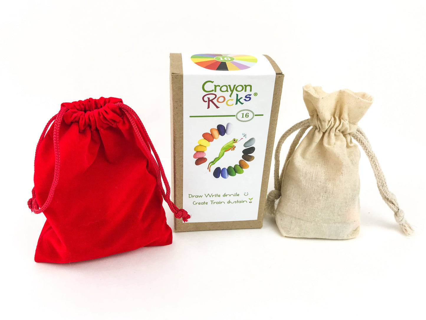 16 Colors in a Red Velvet Bag