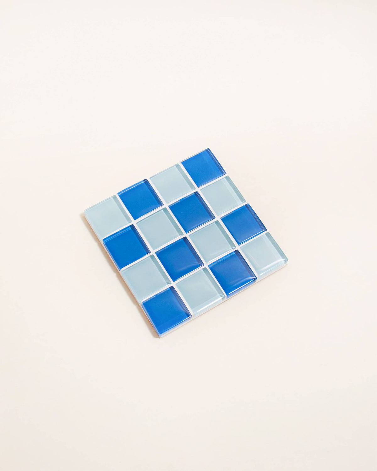Glass Tile Coaster ~ Blue Sky