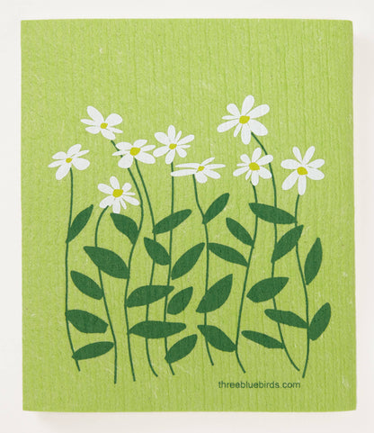Swedish Dishcloth ~ Daisies