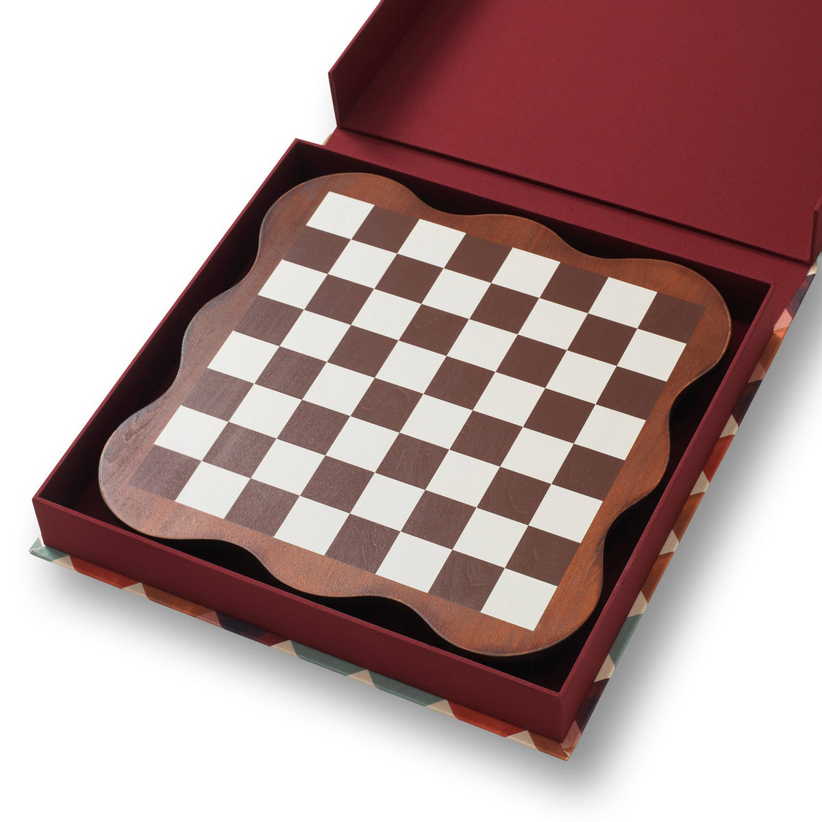 Wooden Chess Set ~ Midnight Mosaic