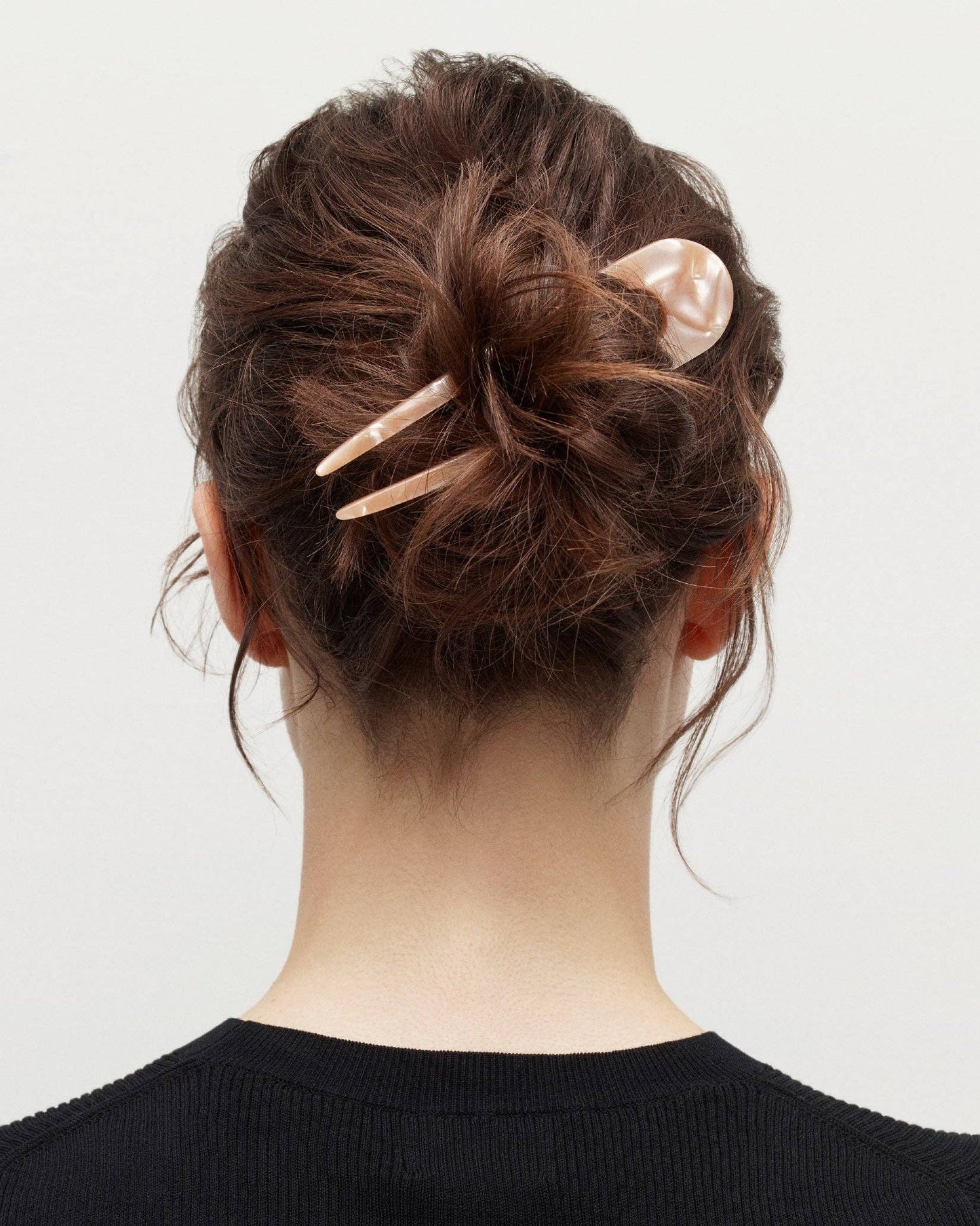 French Hair Pin ~ Crème