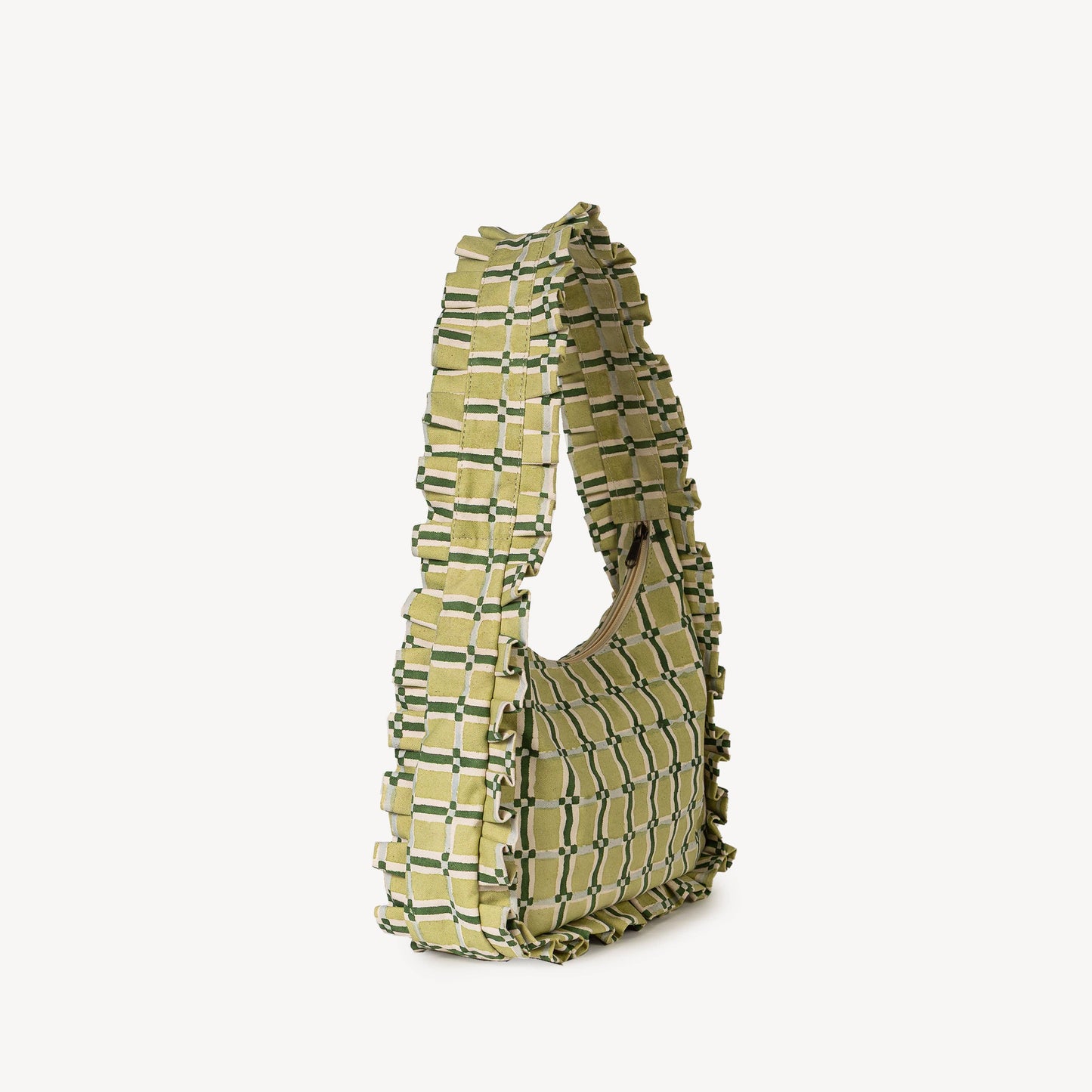 Momo Shoulder Bag - Moss Check