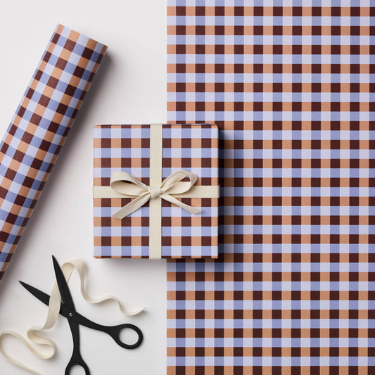 Complimentary Gift Wrapping ~ Lavender Gingham
