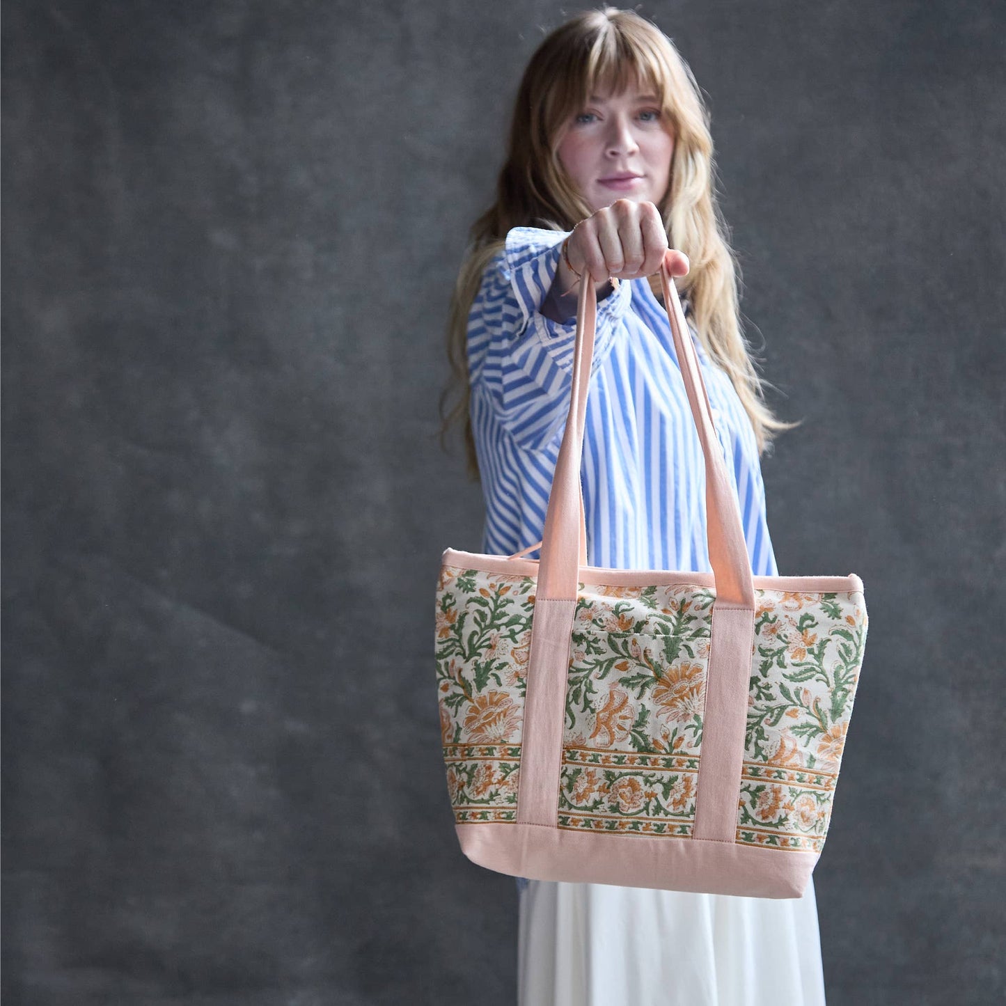 Floral Mini Tote Bag