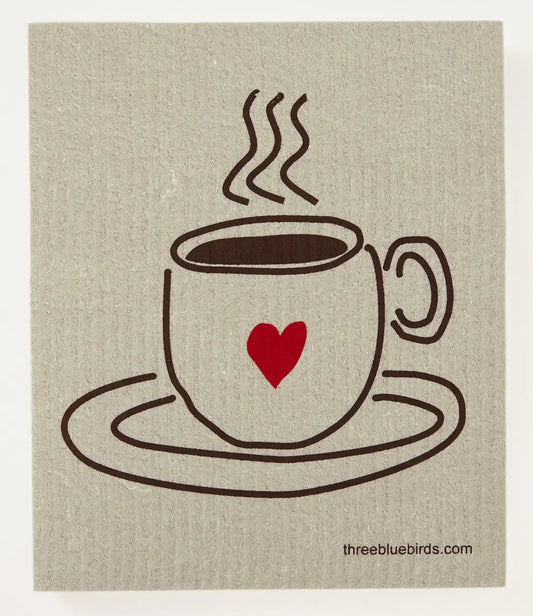 Swedish Dishcloth ~ Hug in a Mug