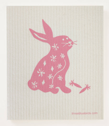 Swedish Dishcloth ~ Happy Hare