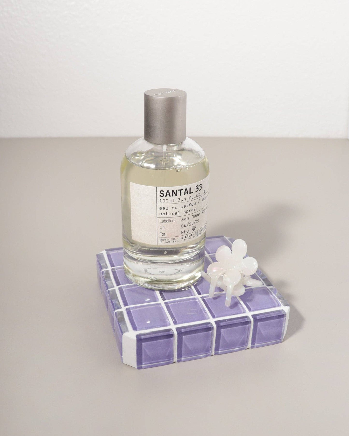Glass Tile Cube - It's Lilac