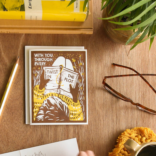 Friendship Greeting Card ~ Every Twist in the Plot