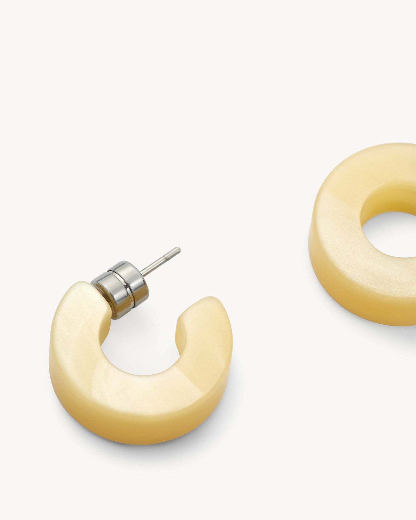 Muse Hoops ~ Citrine