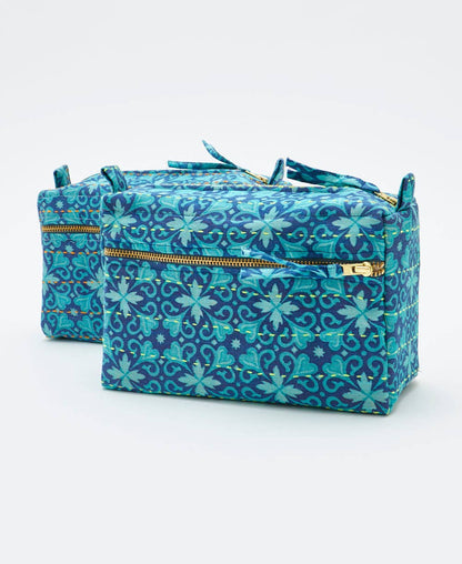 Medium Toiletry Bag ~ Lagoon