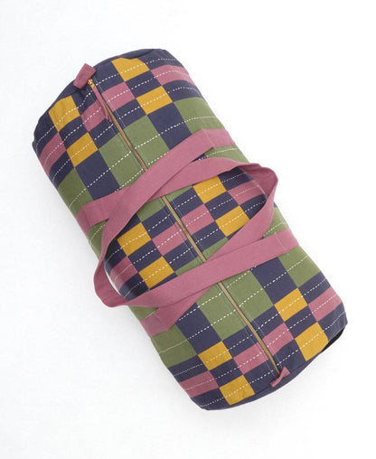 Duffel Bag ~ Lattice Canvas