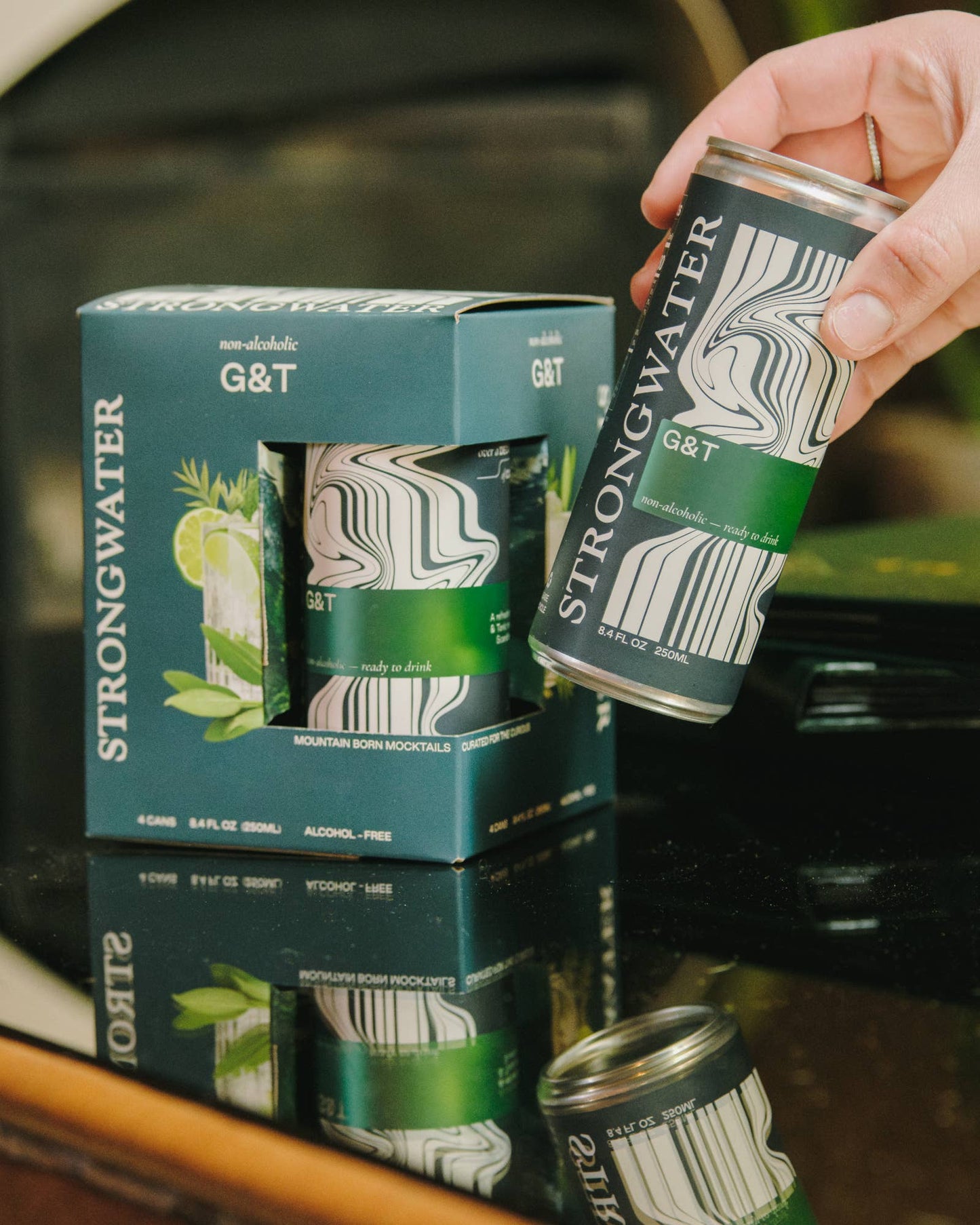 Sparkling NA G&T Mocktail