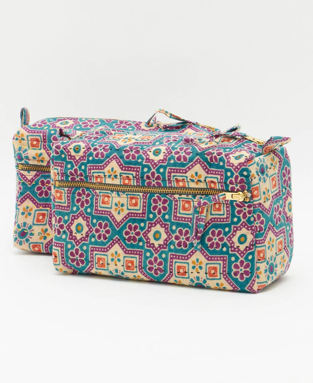 Medium Toiletry Bag ~ Fractal