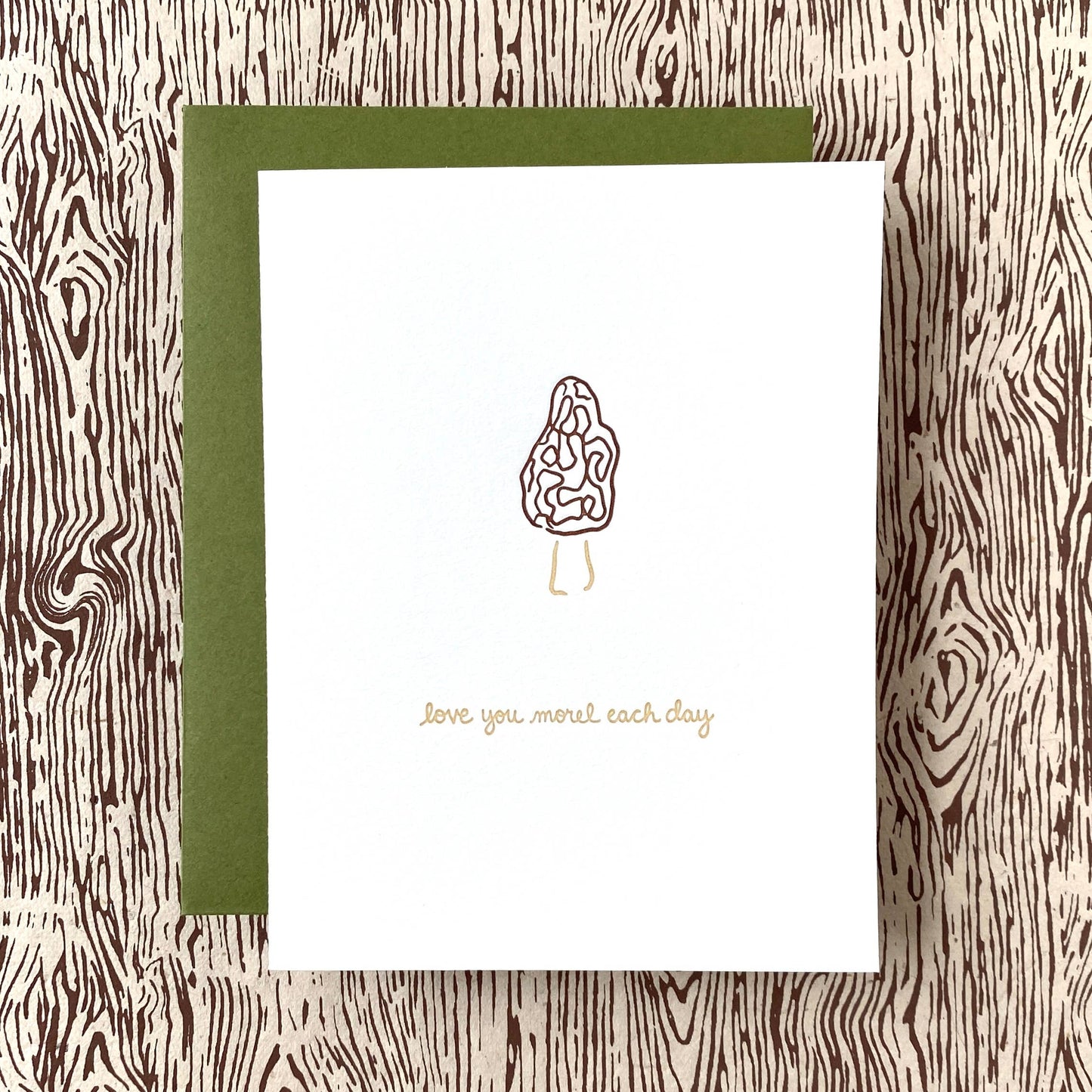 Romantic Greeting Card ~ Love You Morel Each Day