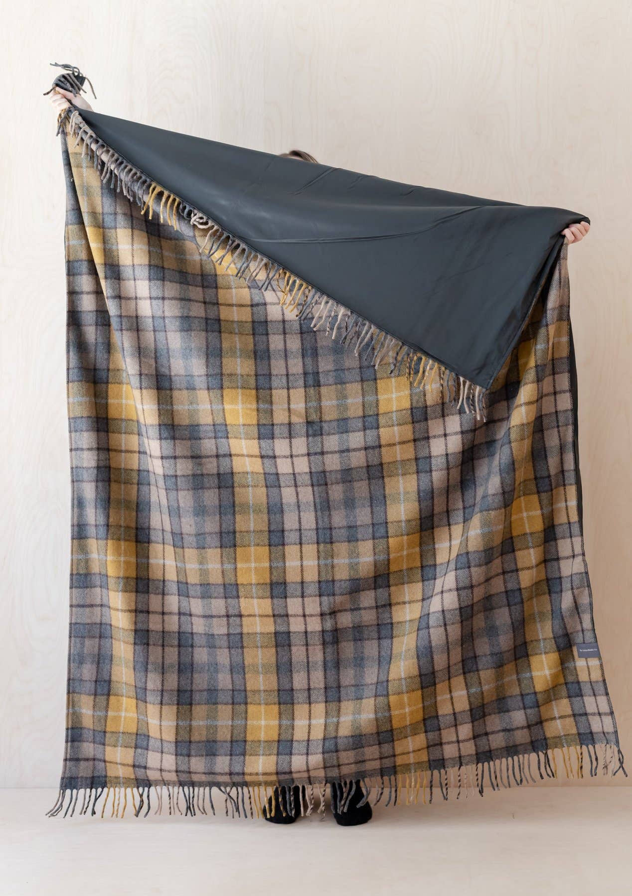 Picnic Blanket ~ Buchanan Natural Tartan