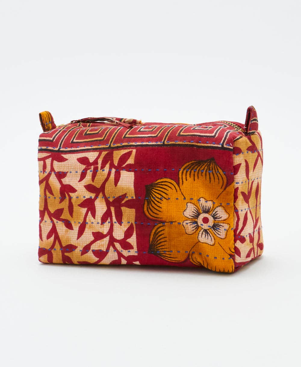 Medium Toiletry Bag ~ Big Yellow Flower