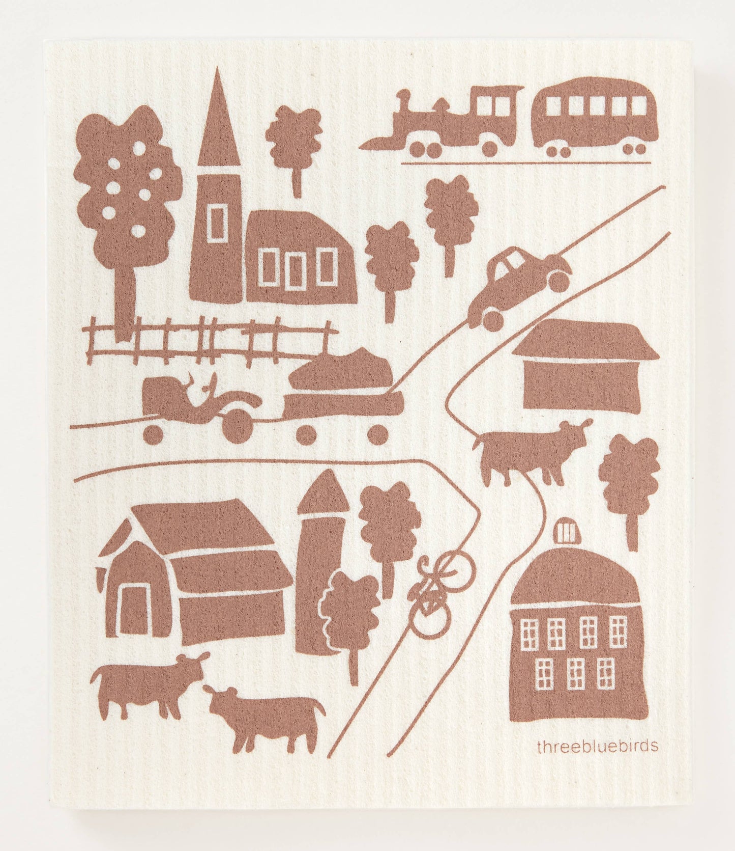 Swedish Dishcloth ~ Country Life