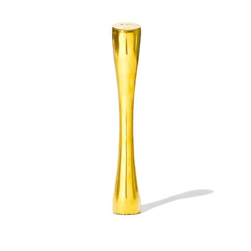 Cocktail Muddler, Gold Stainless Steel Bar Tool