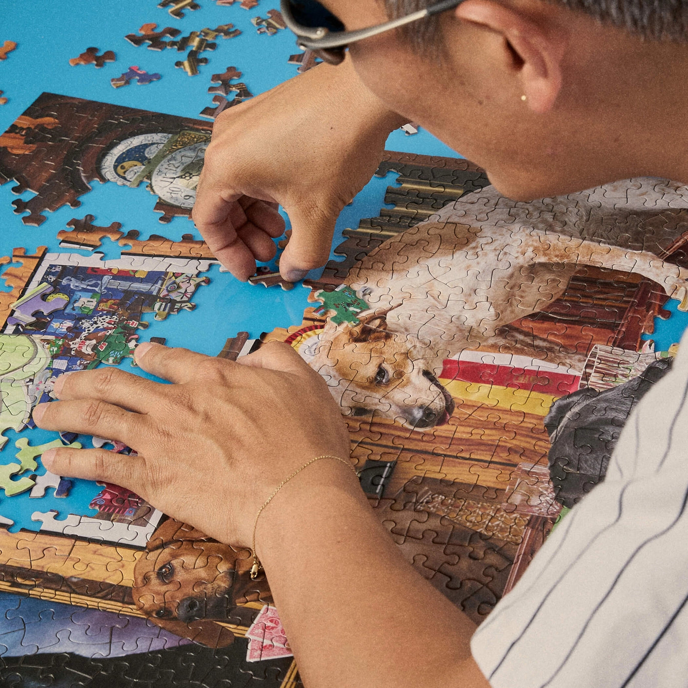 Puzzle (1000 Pieces) ~ Poker Dogs