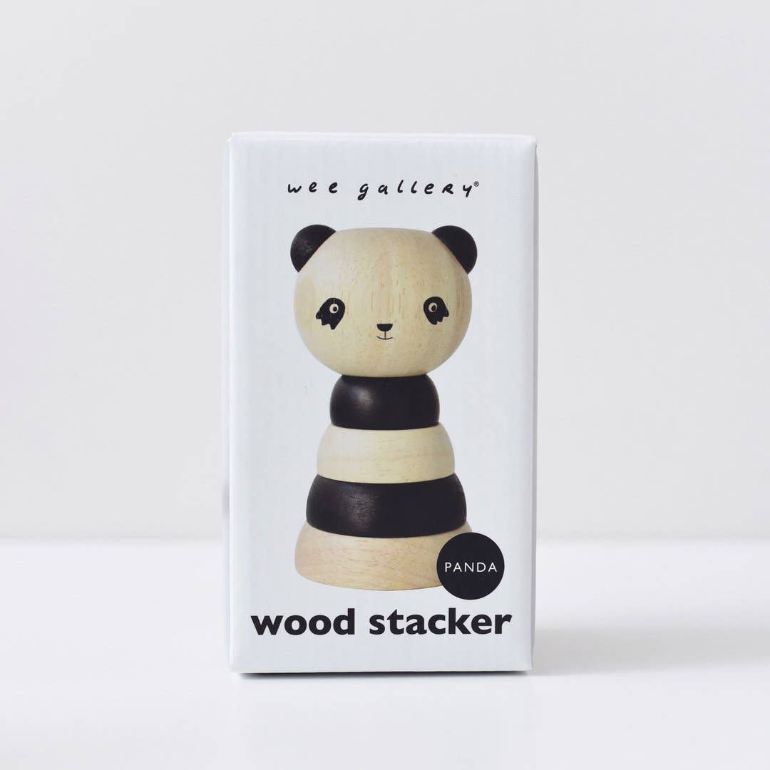 Wooden Ring Stacker ~ Bears