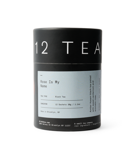 Black Tea Sachets ~ Rose is My Name