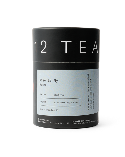 Black Tea Sachets ~ Rose is My Name