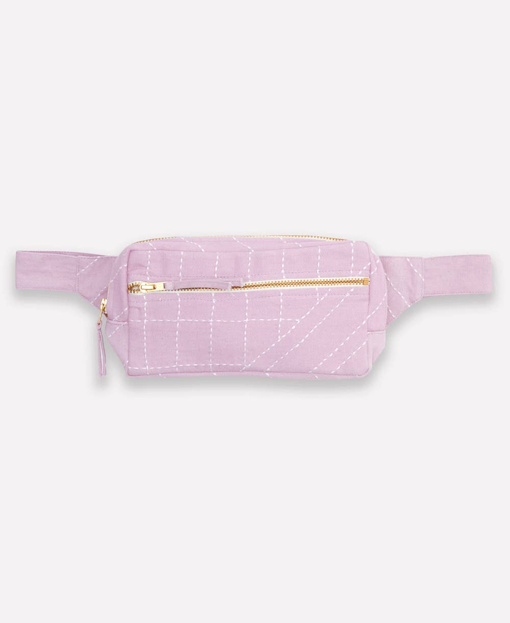 Embroidered Belt Bag